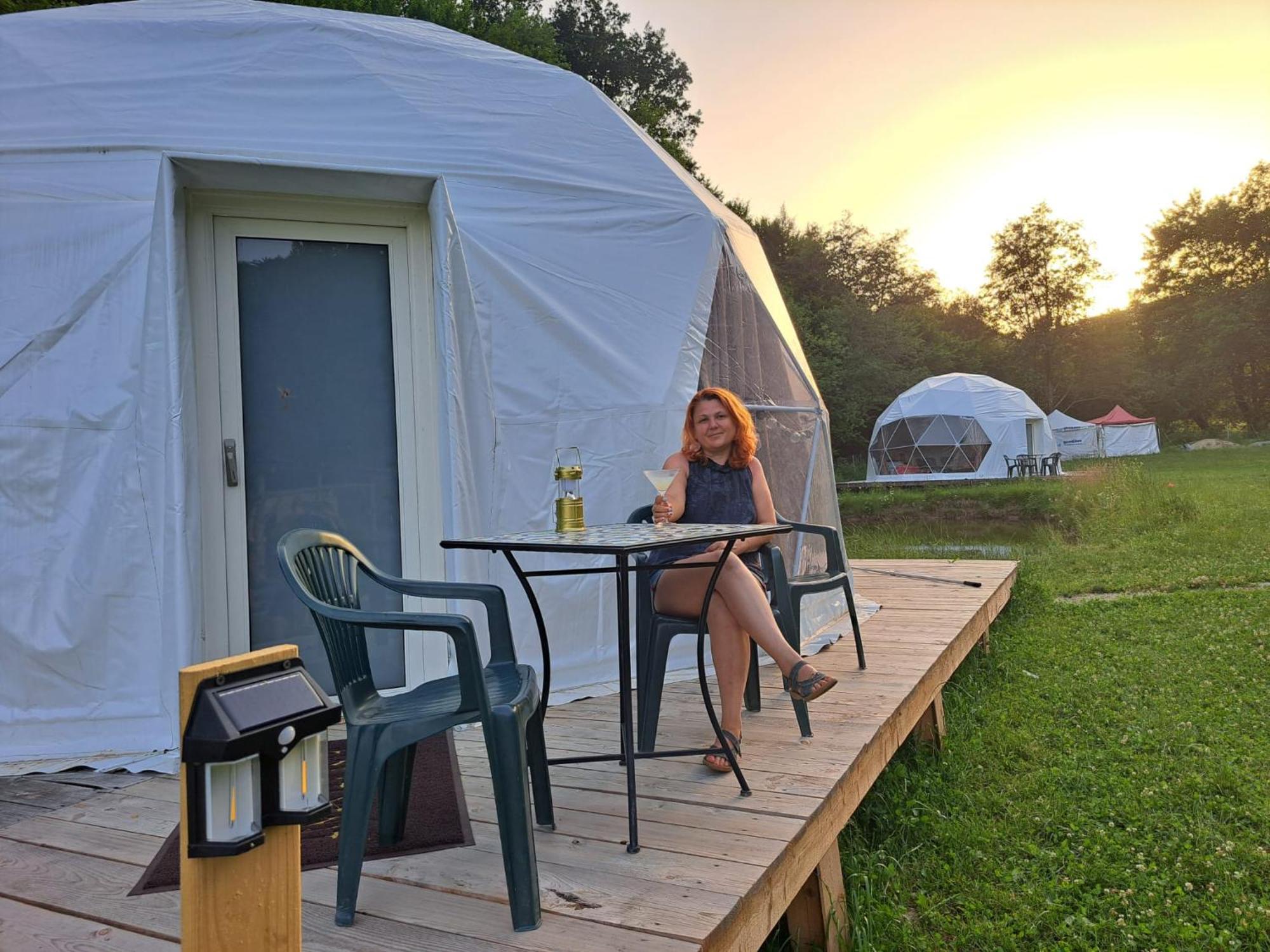 Forest Glamping Braşov Esterno foto